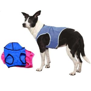 Cool Summer Cooling Dog Coat Breathable 'Ice Mesh' Pet Clothes Lightweight UV