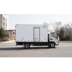 White Refrigeration 6wheels 4x2 Refrigerated Container Truck with Euro 6