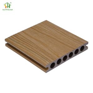 Wholesale Wood Plastic Composite WPC Deck Flooring Eco Friendly For Wet Conditions from china suppliers