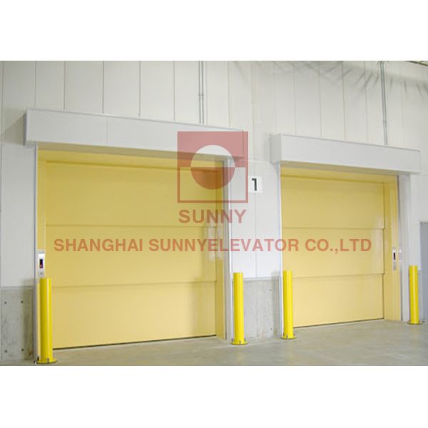 Painted Gearless AC Drive Warehouse Cargo Lift Elevator With VVVF Elevator