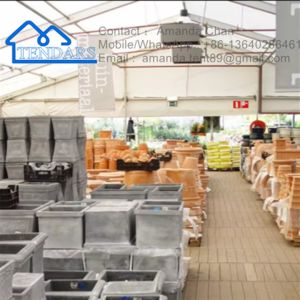 Industrial Custom Aluminum Frame Structure Warehouse Storage Building Tent
