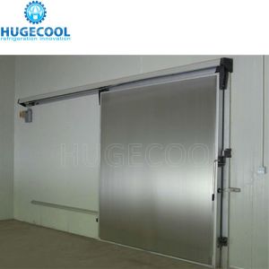 1.5*2.3m Cold Room Sliding Door with Electric Heater Wire and Manual Sliding