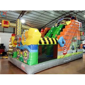 Factory New Design Children's Bouncy Castle Air Bounce House Slide Inflatable