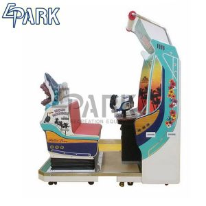 Coin Amusement Shooting Game Machine Dynamic Lost On Island Of Tropics