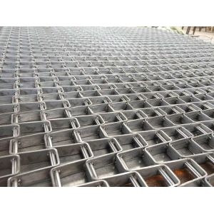 Customized SS304 Light Wire Ladder Link Belting Grid Mesh Belt Flat Flex Mesh