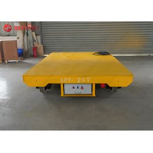 Aluminium Factory Push Button Operate Track Handling Vehicle