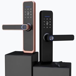 Wholesale Red Bronze Wifi Bluetooth Door Lock Sturdy Bluetooth Keypad Lock from china suppliers