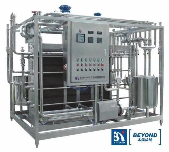 Quality Factory Customized compact structure simple operation and convenient maintenance 1000LPH Milk Pasteurization Machine for sale