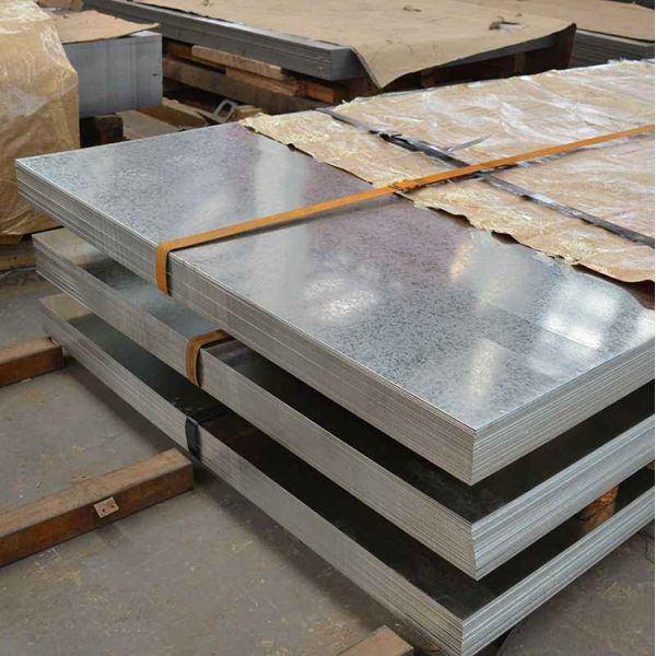 Z180 Z275 Galvanized Steel Sheet Mill Edge Minimum Spangle ISO Certificate