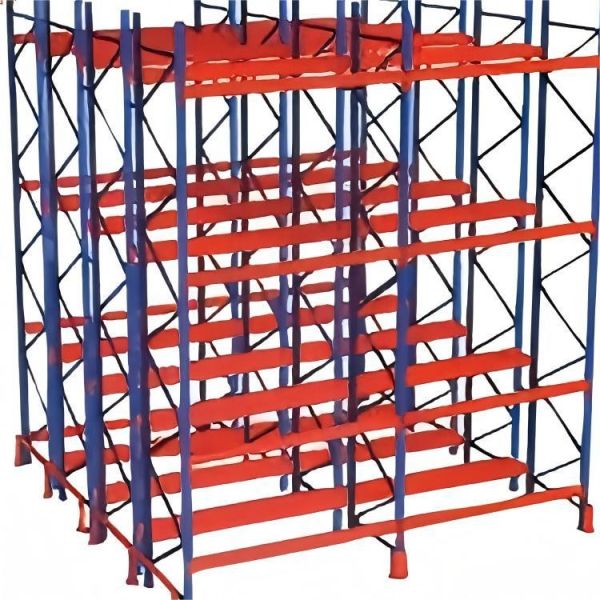Quality Q235 Double Deep Pallet Racking System , Industrial Warehouse Racking Systems for sale