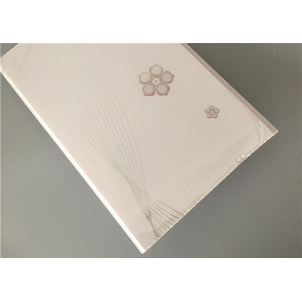 Customized Pvc Wall Tiles / Molded Plastic Ceiling Tiles 5950mm Length