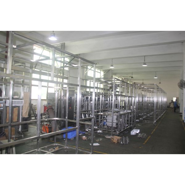 Automatical Ultrasonic Parts Cleaners Six Tanks Ultrasonic Cleaner For Auto Parts