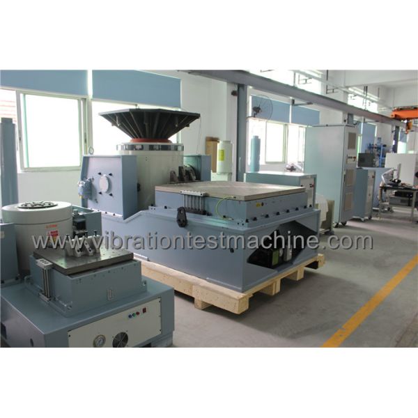 High Force Vibration Test Systems wiht Head Expander and Horizontal Slip Table