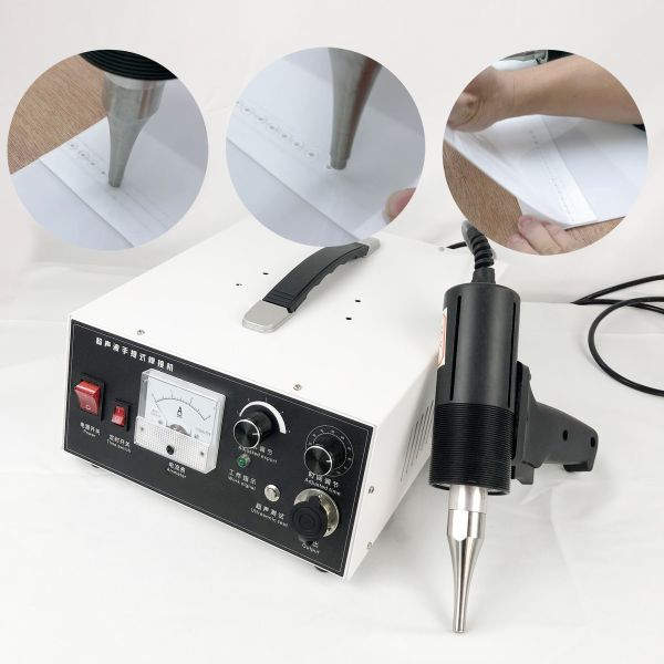 35KHZ PP PVC Ultrasonic Spot Welder Chicken Manure Conveyor Belt Spot Welding