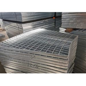 China Toothed Galvanized Steel Driveway Grates Grating Aluminum 6063 For Stadium Drain on sale