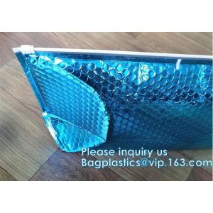 Jewelry, Beauty Bubble Zipper Bag Customized Envelope, Recycled PVC Bubble Pouch