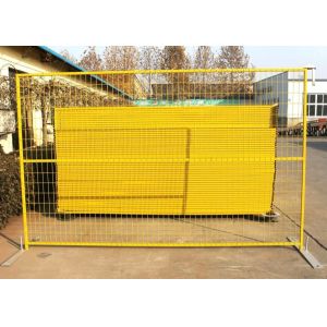 Wholesale 6&quot; X 9.5&quot; Temporary Site Fencing Powder Coated Canada Standard Construction Panels from china suppliers
