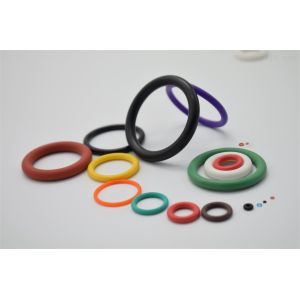 Good Oil Resistance Rubber O Rings Custom Available Durable Tear Strength 16-30