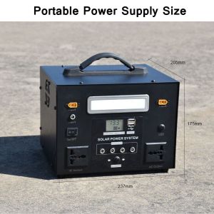 Micro USB Portable Power Charging Station 100W 90000mAh Camping Use