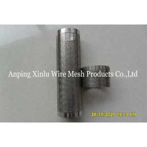 4-1/2" Slot 40 V Wire Wrapped Pipe Corrosion Resistance For Well