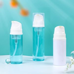 Plastic Foam Pump Bottle for Cosmetics with Screw Cap