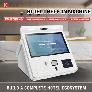 Windows Self Service Check In And Check Out Terminal Multifunction Self Service