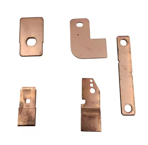 Customized High Standard Copper Busbar Connector 4mm 120mm For Car Battery