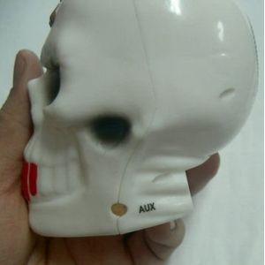 Portable Mini Rechargeable TF & USB Skull Speaker