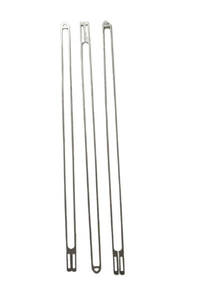 China V U Style Heald Wire for Hook and Loop Looms with Precision ±0.01 mm and Corrosion Resistance on sale