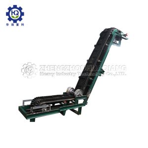 Z Type Inclined Large Angle Sidewall Skirt Rubber Belt Conveyor