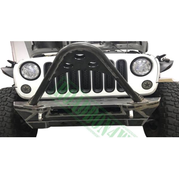 Front bumper for Jeep Wrangler Jk 07-15 BLACK CANNON FRONT BUMPER FOR JEEP WRANGLER