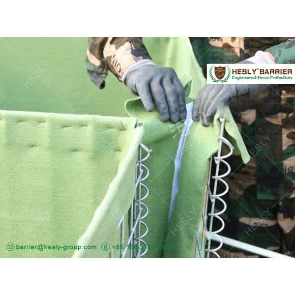 Welded Gabion Protective Barrier
