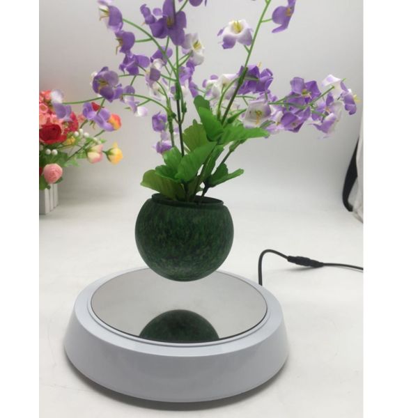 Factory manufacture magnetic levitation floating air bonsai plant flower potted