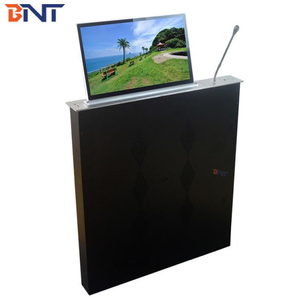 Quality Separate Operation Motorized LCD Monitor Lift With Conference Mic for sale