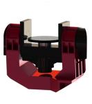 The dual-axis turntable can perform motion simulation, servo, angular vibration,