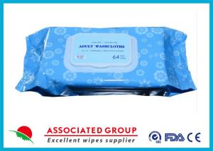 Wholesale Premium Spunlace Adult Wet Wipes , Disposable Adult Wash Cloth Extra Large Size from china suppliers
