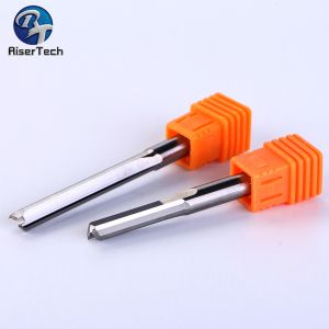 Wholesale Corrosion Resistant 2 Straight Router Bit Cobalt Alloy Cutting Tools Coated Tian from china suppliers