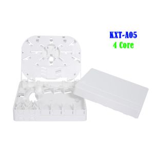 FTTH 4 Core Fiber Optic With Adapters Distribution Terminal Box with 4 Adapters