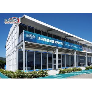 15M Aluminum Frame Double Decker High Class Party Event Tent With Air conditione