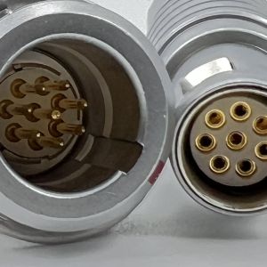 Medical Lemo Circular Push Pull Connectors 5 Pin Customized
