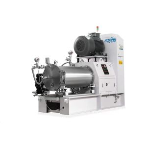 Axis Discharge Bead Mill Machine100kW Horizontal For Negative Electrode Material
