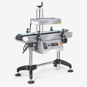 High-Efficient Continuous Vertical Automatic Induction Sealing Machine For