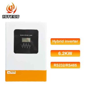 Wholesale Hybrid Solar Inverter 5.5kW 48V Single Phase Pure Sine Wave with MPPT &amp; WiFi Monitoring from china suppliers