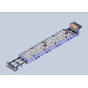 Fabric Cloth Finishing Machines Less Consumption / Single Or Double Drive