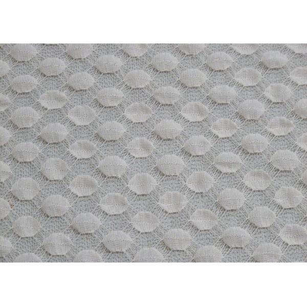White Stretch Lace Fabric