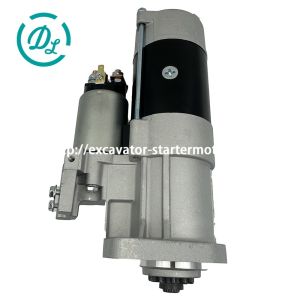 EexcavaStart 36100-45700 Excavator Starter Motor 24V 5KW for D4DA Engine