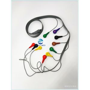 10 Lead ECG Patient Cable 1.5m Length Edan SE2003 / SE2012 For ECG Hotler