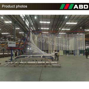 Automatic Vertical Profile Powder Coating line