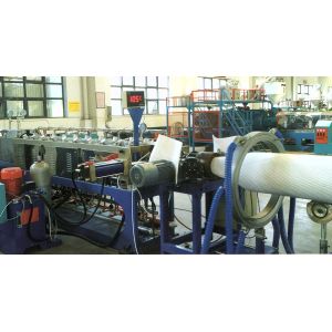 Fruits Foaming Mesh Glove EPE Foam Machine Production Line With Smooth Surface