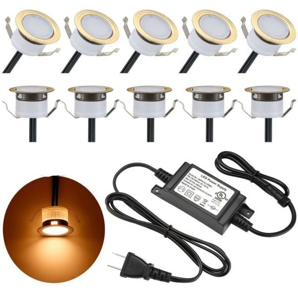Quality Φ0.94" Round Wireless LED Deck Lights The Perfect Lighting Solution with Remote Control and Dimmable Function for sale